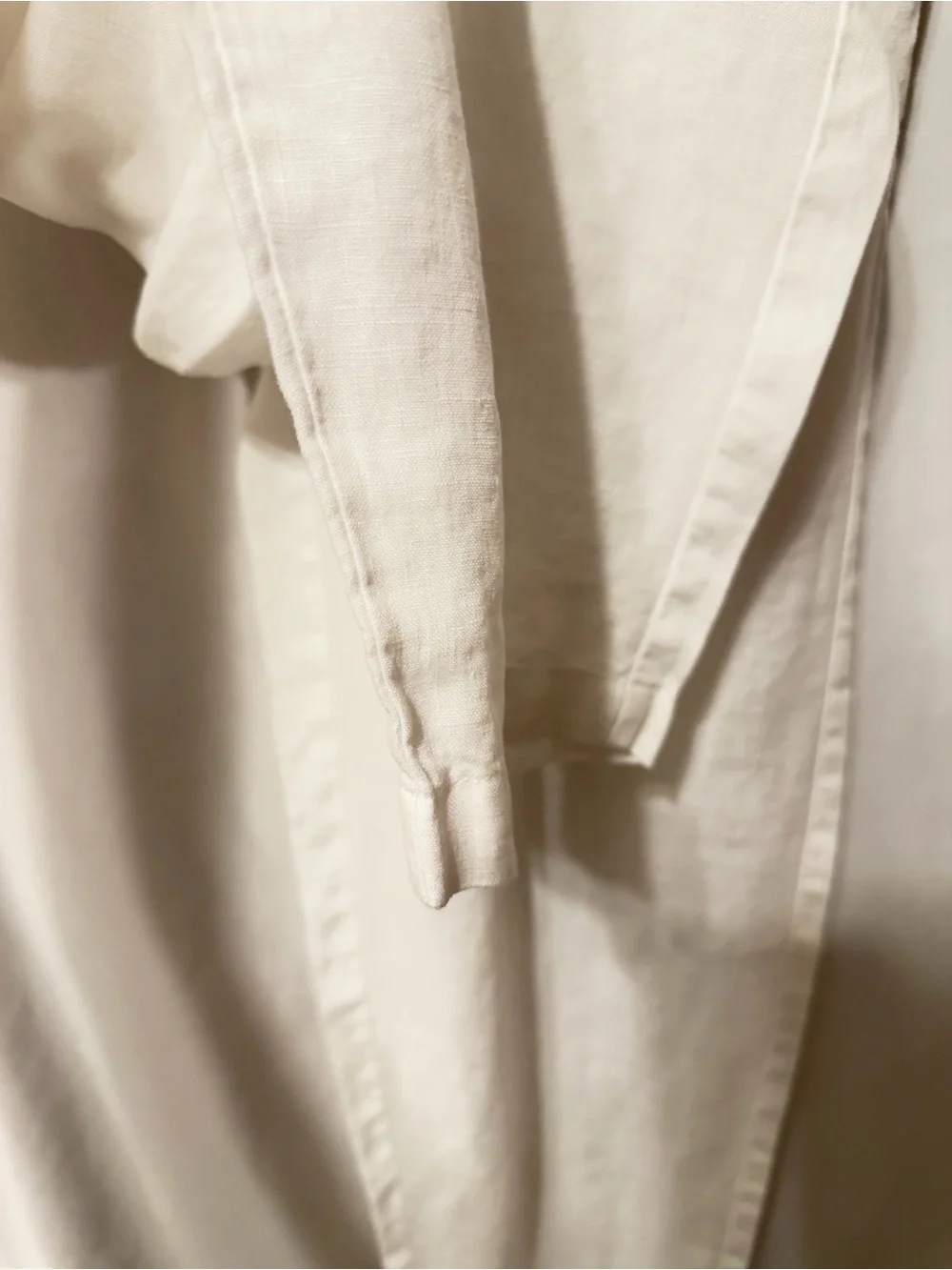 Quince 100% European Linen Pants in White- Size XS- like new!